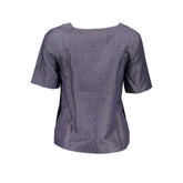 Gant Blue Cotton Women T-Shirt